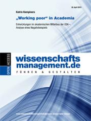 Katrin Kempiners: "Working poor" in Academia